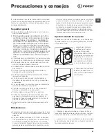 Preview for 41 page of Indesit IWE 71252 Instructions For Use Manual