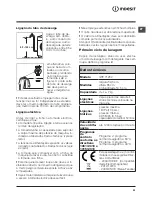 Preview for 51 page of Indesit IWE 71252 Instructions For Use Manual