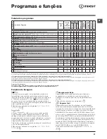 Preview for 57 page of Indesit IWE 71252 Instructions For Use Manual