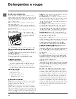 Preview for 58 page of Indesit IWE 71252 Instructions For Use Manual