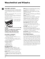 Preview for 32 page of Indesit IWE 71451 Instructions For Use Manual