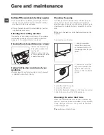 Предварительный просмотр 12 страницы Indesit IWE 8123 Instructions For Use Manual