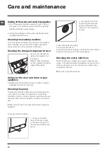 Preview for 12 page of Indesit IWE 81681 S Instructions For Use Manual