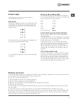 Предварительный просмотр 7 страницы Indesit IWSB 50651 Instructions For Use Manual