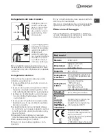 Предварительный просмотр 39 страницы Indesit IWSB 50651 Instructions For Use Manual