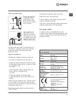 Preview for 15 page of Indesit IWSC 4085 Instructions For Use Manual