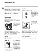 Preview for 38 page of Indesit IWSC 4085 Instructions For Use Manual