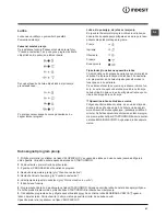 Preview for 41 page of Indesit IWSC 4085 Instructions For Use Manual