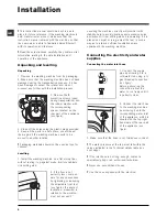 Предварительный просмотр 2 страницы Indesit IWSC 4105 Instructions For Use Manual