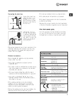 Предварительный просмотр 3 страницы Indesit IWSC 4105 Instructions For Use Manual