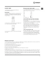 Предварительный просмотр 7 страницы Indesit IWSC 51251 Instructions For Use Manual