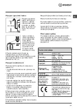 Preview for 27 page of Indesit IWSD 51051 Instructions For Use Manual