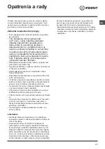 Preview for 41 page of Indesit IWSD 51051 Instructions For Use Manual