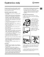 Preview for 21 page of Indesit IWSE 51251 Instructions For Use Manual