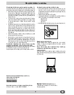 Предварительный просмотр 41 страницы Indesit K 342 M/EU Installation And Use Manual