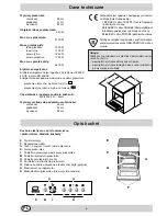 Предварительный просмотр 6 страницы Indesit K 3C8 P.B/U Installation And Use Manual