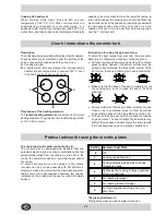 Предварительный просмотр 22 страницы Indesit K 3C8 P.B/U Installation And Use Manual