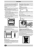 Предварительный просмотр 4 страницы Indesit K 3C8 V.B A/G Instructions For Installation And Use Manual