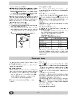 Предварительный просмотр 12 страницы Indesit K 642 G/G Instructions For Installation And Use Manual