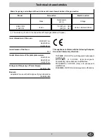 Предварительный просмотр 7 страницы Indesit K 642 V/G Instructions For Installation And Use Manual