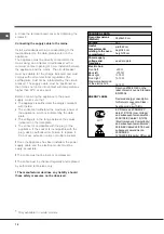 Предварительный просмотр 14 страницы Indesit K1E107/RU Operating Instructions Manual