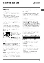 Preview for 19 page of Indesit K1G11S/I Operating Instructions Manual