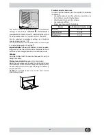 Предварительный просмотр 21 страницы Indesit K1G2/I Installation And Use Manual