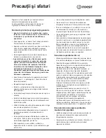 Предварительный просмотр 45 страницы Indesit K1G2/R Operating Instructions Manual