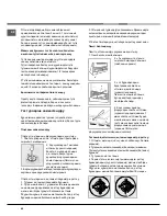 Предварительный просмотр 49 страницы Indesit K1G2/R Operating Instructions Manual