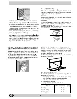 Предварительный просмотр 22 страницы Indesit K1G2 S/E Instructions For Installation And Use Manual