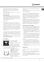 Preview for 27 page of Indesit K3 G52S/R Operating Instructions Manual