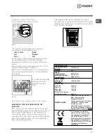 Предварительный просмотр 3 страницы Indesit K3C11/AUS Operating Instructions Manual