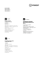 Indesit K3C51/FR Operating Instructions Manual preview