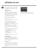 Preview for 8 page of Indesit K3C51/FR Operating Instructions Manual