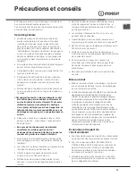 Preview for 13 page of Indesit K3C51/FR Operating Instructions Manual