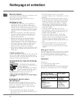 Preview for 14 page of Indesit K3C51/FR Operating Instructions Manual