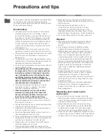 Preview for 22 page of Indesit K3C51/FR Operating Instructions Manual