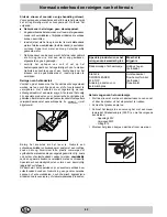 Preview for 60 page of Indesit K3C55/R Installation And Use Manual