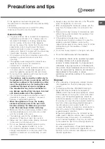 Preview for 25 page of Indesit K3C557/RU Operating Instructions Manual