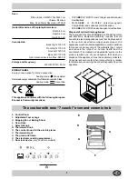 Предварительный просмотр 5 страницы Indesit K3C76/BG Installation And Use Manual