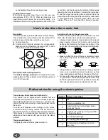 Предварительный просмотр 10 страницы Indesit K3C76/BG Installation And Use Manual