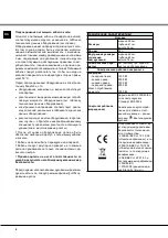 Предварительный просмотр 4 страницы Indesit K3E 517 Operating Instructions Manual