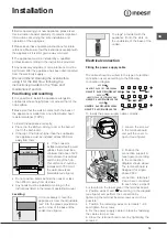 Предварительный просмотр 15 страницы Indesit K3E 517 Operating Instructions Manual