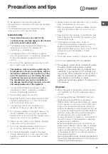 Предварительный просмотр 23 страницы Indesit K3E 517 Operating Instructions Manual