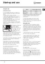 Preview for 22 page of Indesit K3G107 S/RU Operating Instructions Manual