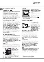 Preview for 38 page of Indesit K3G107 S/RU Operating Instructions Manual