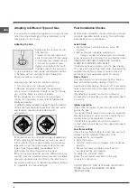 Preview for 6 page of Indesit K3G11/AUS Operating Instructions Manual