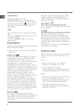 Предварительный просмотр 8 страницы Indesit K3G11/O Operating Instructions Manual