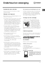 Предварительный просмотр 11 страницы Indesit K3G11/O Operating Instructions Manual