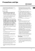 Предварительный просмотр 11 страницы Indesit K3G21/R Operating Instructions Manual